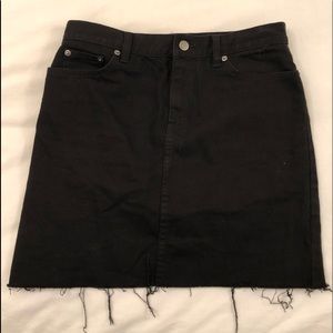 Black Ralph Lauren Jean Skirt